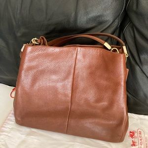 Coach Madison leather shoulder bag